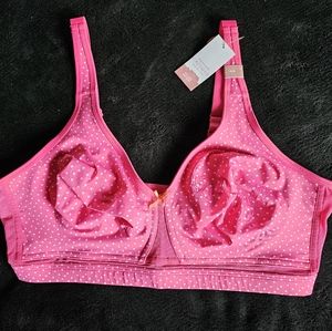 NEW W/TAGS Unlined, No Wire Bra